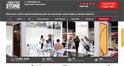 Desktop Screenshot of middleeaststone.com